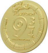 FaNaTtik Harry Potter Verzamelobject Collectible Medallion Platform 9 3/4 Limited Edition Goudkleurig