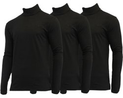 3-Pack Campri Skipully - Wintersportpully - Heren - Black (020) - maat XL