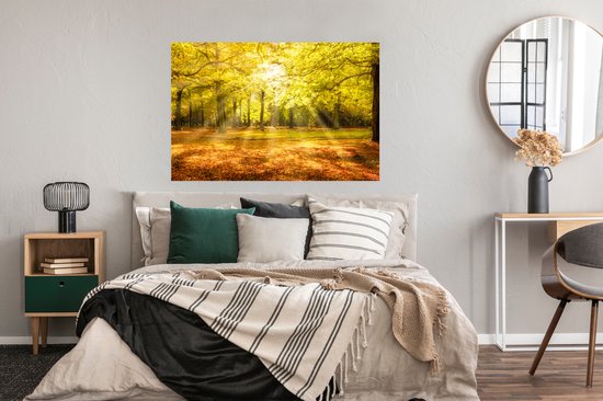 Affiche Arbre - Nature - Soleil - Paysage - Forêt - 120x90 cm