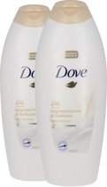 Dove Caring Bath 2 stuks à 700 ml - Precious Silk (Italiaanse tekst)