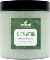 Aquatural Eucalyptus Premium Salt Crystal Mix - Aroma Therapie Badzout - verzachtend - zuiverend - rustgevend