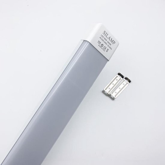150 cm 72 W LED - Rule (Pack de 10) - Lumière Wit - Plastique - Pack de 10 - Wit neutre 4000 K - 5500 K - SILUMEN