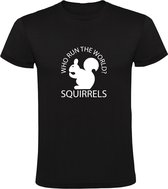Who run the world? Squirrels! Heren T-shirt | Eekhoorn | Girls | Beyonce  | Shirt