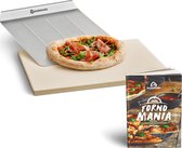 Burnhard Pierre à pizza 38 x 30 x 1,5 cm + pelle à pizza
