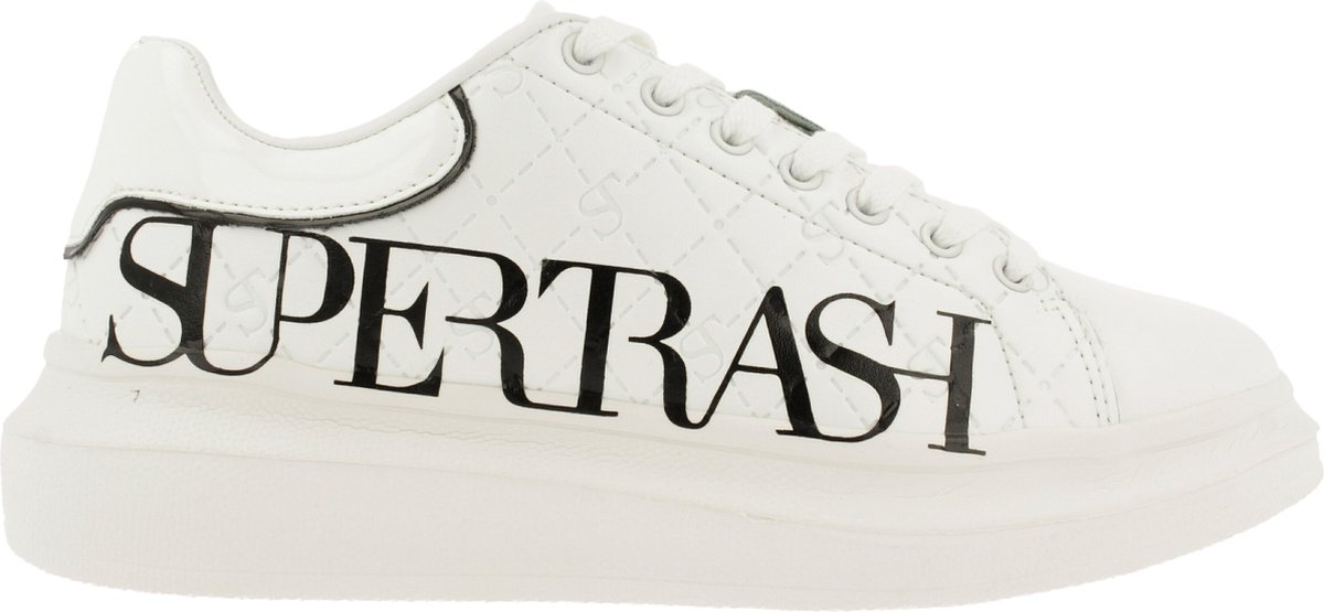 Suptertrash - Sneaker - Women - White/Black - 39 - Sneakers