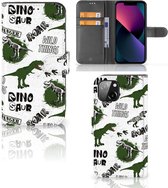 Telefoonhoesje met Pasjes Geschikt voor iPhone 13 Dinosaurus