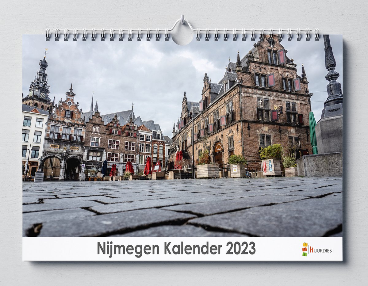 Nijmegen kalender 2023 | 35x24 cm | jaarkalender 2023 | Wandkalender 2023