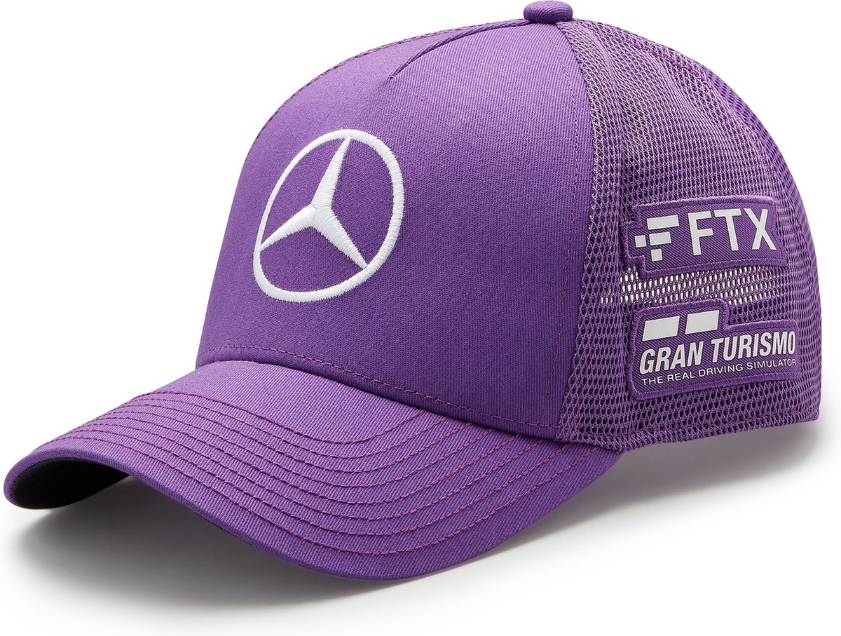 Mercedes-AMG Lewis Hamilton Trucker Cap Purple