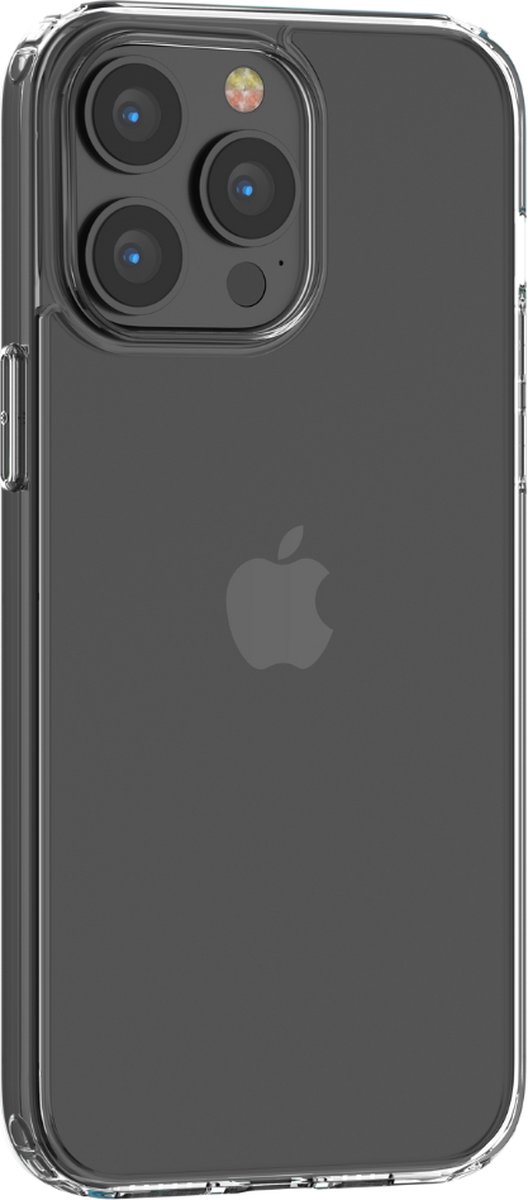 Telefoonhoesje geschikt voor Apple iPhone 14 - Devia Shock Proof Case - Siliconen Back Cover - Transparant