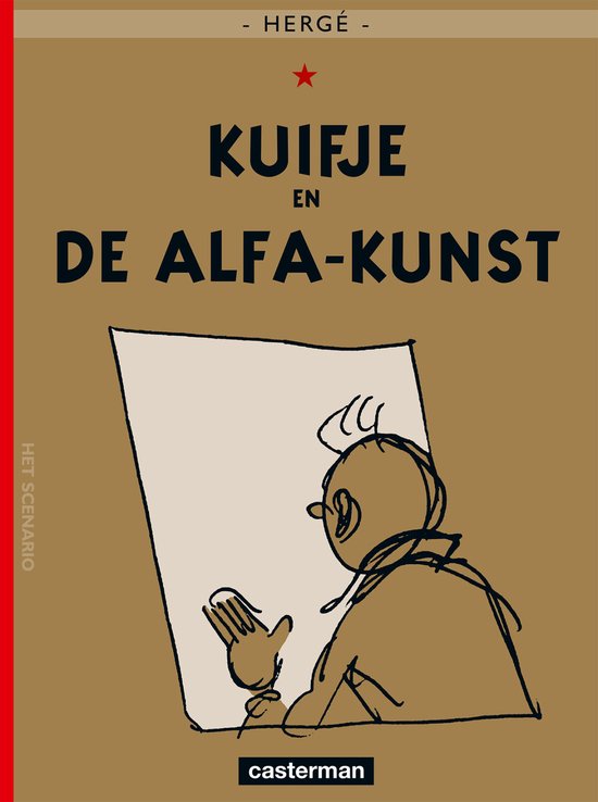 Cover van het boek 'Kuifje en de Alfa-kunst' van  Herge