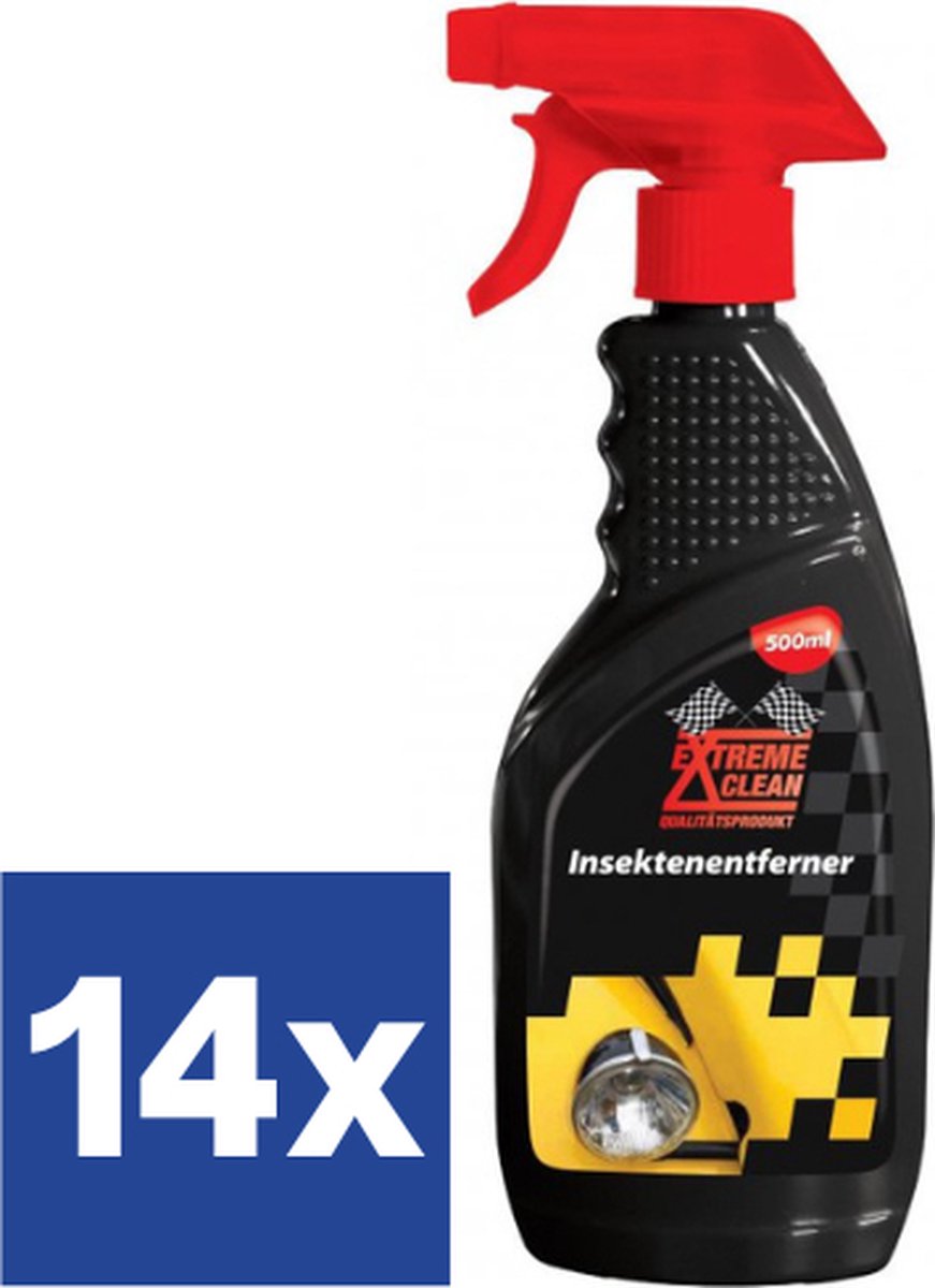Extreme Clean Auto - insectenreiniger - 14 x 500 ml