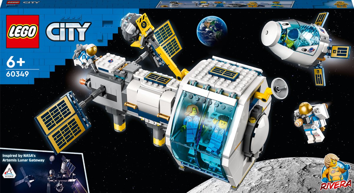 LEGO City Ruimtestation op de Maan - 60349 | bol.com