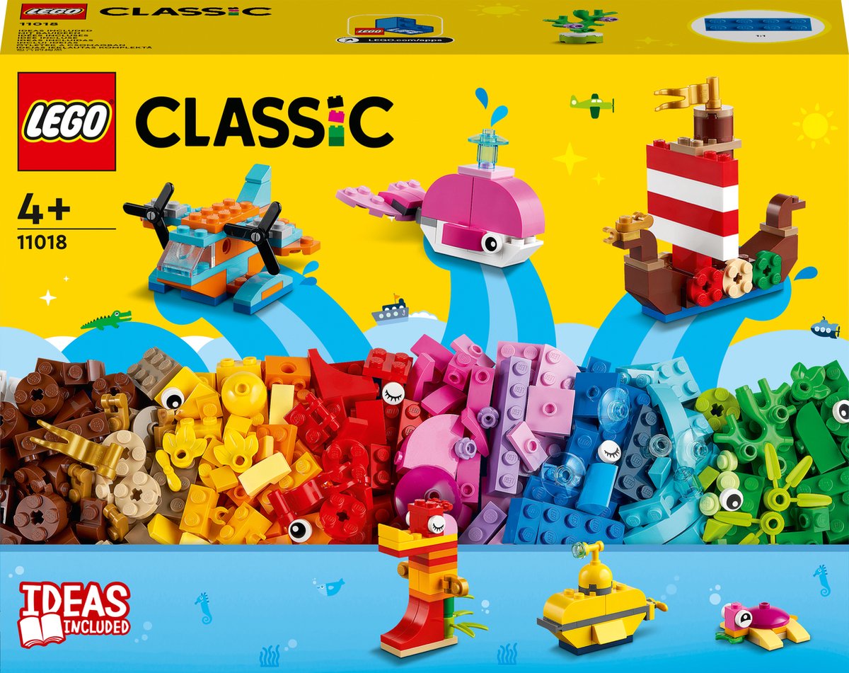 LEGO Classic Creatief Zeeplezier - 11018 | bol