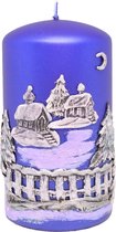 Blauwe Winter Panorama Stompkaars 150/80 (83 uur)