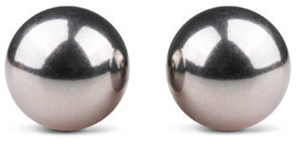 Goedkoopste Easytoys Ben Wa Ballen 19 mm - Zilverkleurig