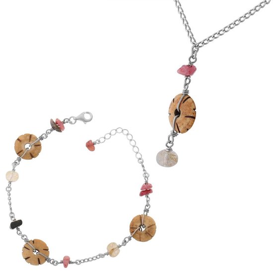 Orphelia SET-2586 - Collier(s) avec bracelet(s) - Argent 925 - 19/43 cm