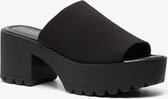 Madden Girl dames slippers met hak - Zwart - Maat 41