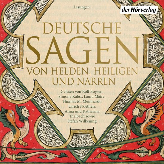 Deutsche Sagen von Helden, Heiligen und Narren - cover