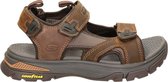 Skechers Relaxed Fit Ralcon heren sandaal - Expresso - Maat 42