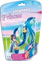 Playmobil Princess Princesse Bleuet avec cheval à coiffer