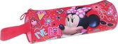 Disney Etui Minnie Mouse 20 X 6,5 Cm Polyester Rood