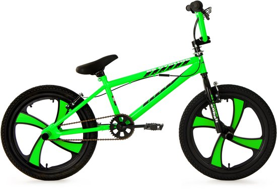 Ks Cycling Fiets 20'' freestyle-BMX Cobalt groen