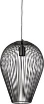 Light & Living Hanglamp Abby - Zwart - Ø31cm - Modern - Hanglampen Eetkamer, Slaapkamer, Woonkamer