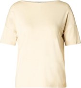 IVY BEAU Tiska Top - Sand - maat 44