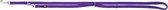 Trixie hondenriem premium verstelbaar tweelaags violet paars - 200x1,5 cm - 1 stuks