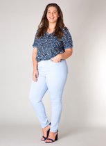 YESTA Mella Broek - Maya Blue - maat X-0(44)