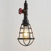 Lindby - hanglamp - 1licht - metaal - H: 36.5 cm - E27 - goud geborsteld