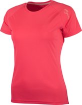 Rogelli Basic Sportshirt - Korte Mouwen - Dames - Fluor Guava - Maat M