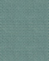 Ton sur ton behang Profhome DE120038-DI vliesbehang hardvinyl warmdruk in reliëf gestempeld tun sur ton glimmend groen zilver 5,33 m2