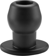 Tunnel Plug  - Medium - Black - Butt Plugs & Anal Dildos -