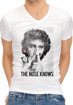 Funny Shirts - The Nose Knows - S - Maat L