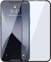 Voor iPhone 12 Pro Max 2 PCS Baseus 0,3 mm Volledig scherm gebogen anti-blauw licht gehard film