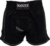 Booster Thaiboks Shorts TBT PRO 4.41 Carbon Maat Kickboxing Shorts Booster: XL = maat 33/34 | 80-90kg