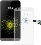 Voor LG G5 0,26 mm 9H Oppervlaktehardheid 3D gebogen Explosiebestendig Colorized Zeefdruk Gehard glas Volledig scherm (transparant)