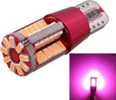 2 STKS T10 5 W 285LM roze licht 57 SMD 4014 LED foutloos Canbus autolading Lights Lamp, DC 12V