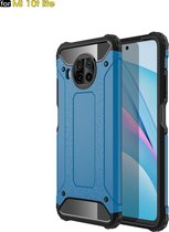 Xiaomi Mi 10T Lite Hoesje - Mobigear - Outdoor Serie - Hard Kunststof Backcover - Blauw - Hoesje Geschikt Voor Xiaomi Mi 10T Lite