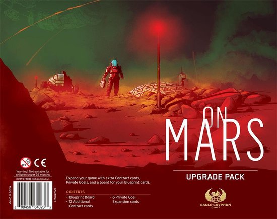 Boek: On Mars Upgrade Pack, geschreven door Eagle-Gryphon Games