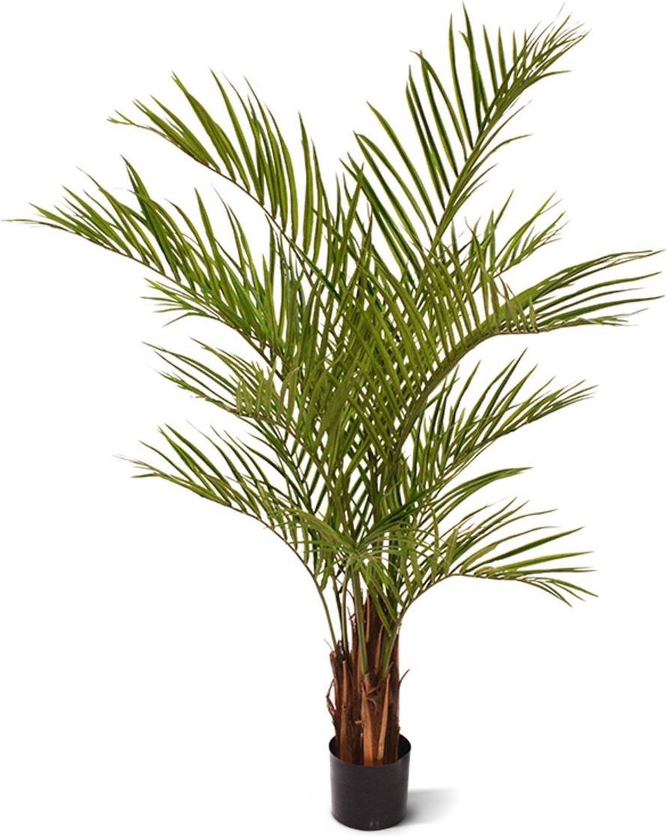 maxifleur Kunstplanten Areca kunstpalm deluxe 150cm Groen