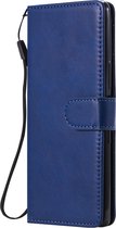 Sony Xperia L4 Hoesje - Mobigear - Premium Serie - Kunstlederen Bookcase - Blauw - Hoesje Geschikt Voor Sony Xperia L4
