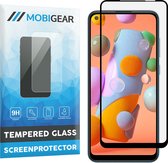 Mobigear Gehard Glas Ultra-Clear Screenprotector voor Samsung Galaxy A11 - Zwart