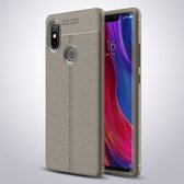 Xiaomi Mi 8 SE Hoesje - Mobigear - Luxury Serie - TPU Backcover - Grijs - Hoesje Geschikt Voor Xiaomi Mi 8 SE