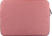 Mobigear Oxford Katoen Sleeve Universeel - Laptop 12 inch - Roze