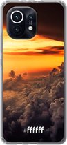 6F hoesje - geschikt voor Xiaomi Mi 11 -  Transparant TPU Case - Sea of Clouds #ffffff