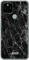 6F hoesje - geschikt voor Google Pixel 5 -  Transparant TPU Case - Shattered Marble #ffffff