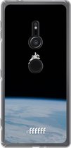 6F hoesje - geschikt voor Sony Xperia XZ2 -  Transparant TPU Case - Spacewalk #ffffff