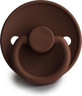 Frigg fopspeen - maat 1 0-6 maanden - 1 stuk - classic - milk chocolate